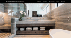 Desktop Screenshot of mattmorrisdevelopment.com